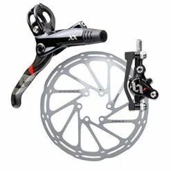 Disc Brake XX Carbon Obsidian Black 900mm Hose With Ti Hardware (Rotor/Bracket S