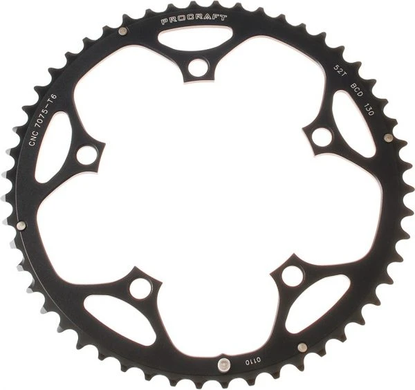Procraft ROAD, KRANKDREV, 130 MM, 10 GIR, 52T