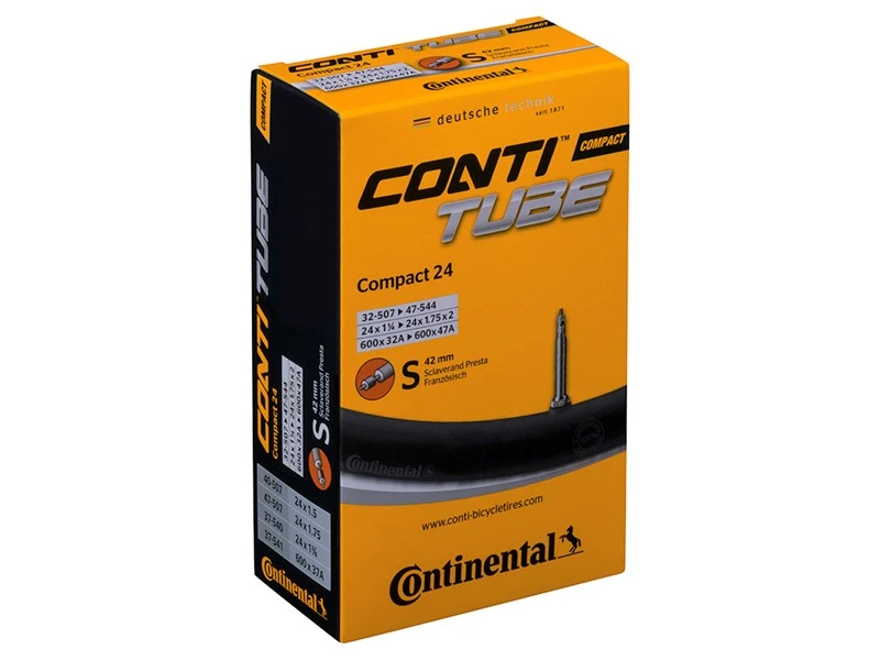 CONTINENTAL Compact Tube Wide (32-47x507-544) Presta 42 Mm