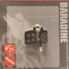 Baradine Organisk Semi-Metal Bremseklosser For Avid Juicy 3/5/7/Carbon/Ultimate