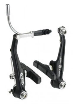 Rim Brake Single Digit 5 Front/Rear (1pc) Black