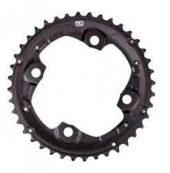 Shimano Krankdrev 38T FC-M675 104mm, Svart, 10del, AM-typ