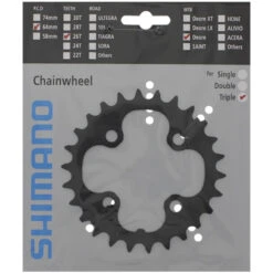 Shimano Krankdrev 26T FC-M590 Svart, 64mm