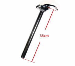 Ecoride SEAT POST - TILTABLE - 35cm - Black