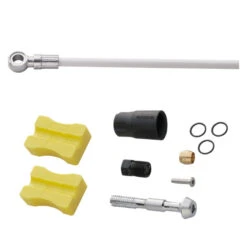 Shimano Bremseslange SM-BH90, 100cm Rett/banjo Kobling, Hvit