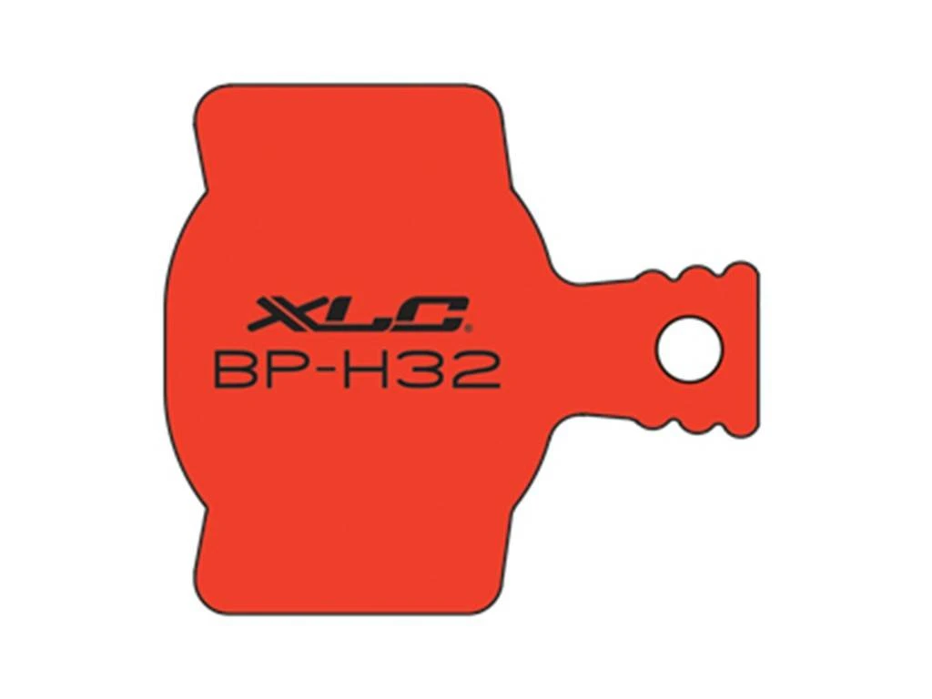 XLC Disc Brake Pad BP-H32 For Magura MT. (Pro) Organic Pad With Cooling Ribs Pack Of 1 Set